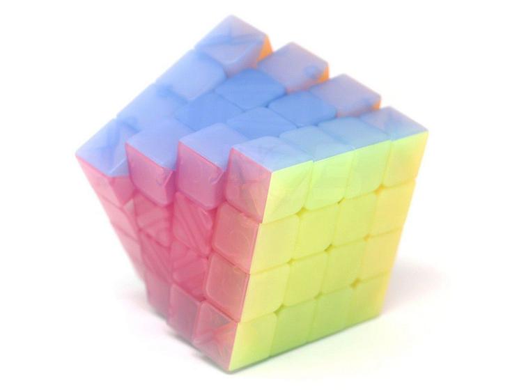 Imagem de Cubo mágico profissional 4x4x4 qiyi qiyuan jelly