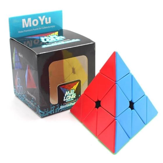 Imagem de Cubo Mágico Profissional Pirâmide Moyu Rubik Cube