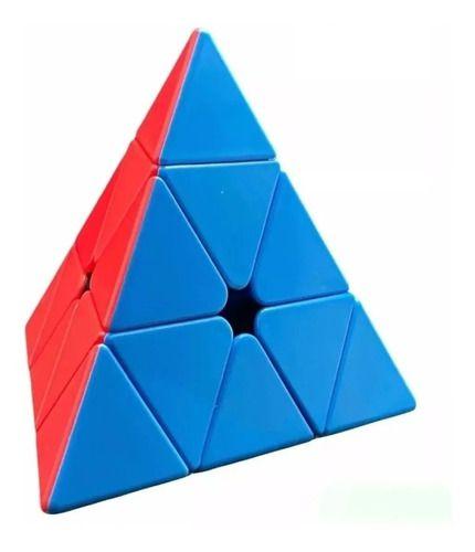 Imagem de Cubo Mágico Profissional Pyraminx Pirâmide Triangular 3x3x3