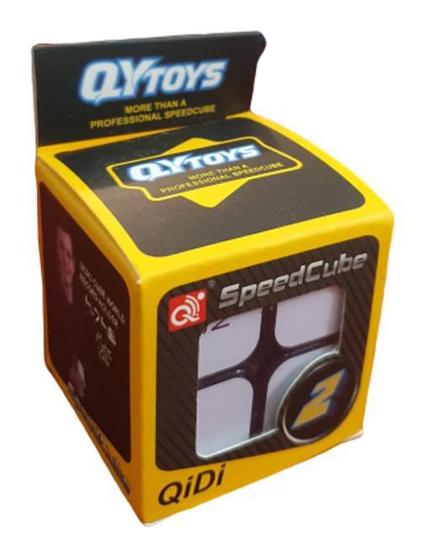 Imagem de Cubo Magico Profissional Qidi Speedcube 2X Borda Preta B+