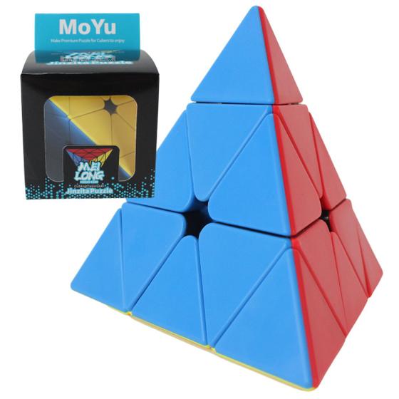 Imagem de Cubo Magico Pyraminx Pirâmide Triângulo Profissional 3x3x3