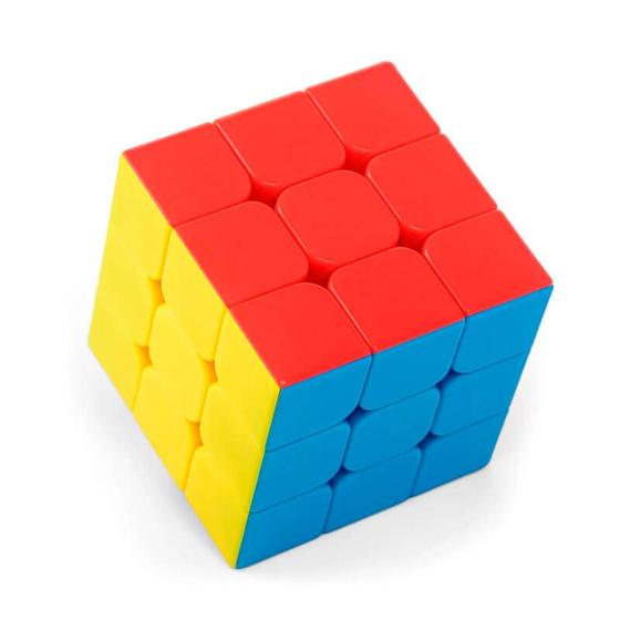 Imagem de Cubo Mágico Simples Iniciante Treinar Memória - Magic Cube