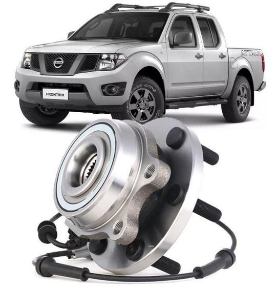 Imagem de Cubo Roda Com Rolamento Nissan Frontier 2008 Com Freio Ab