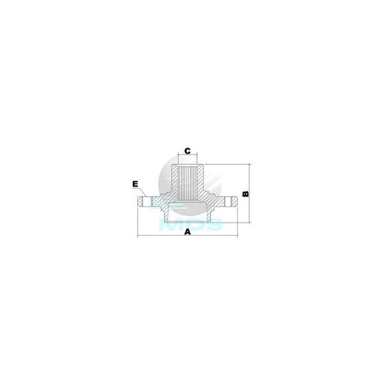 Imagem de Cubo Roda Corsa 2002 a 2012 Mds CD28A