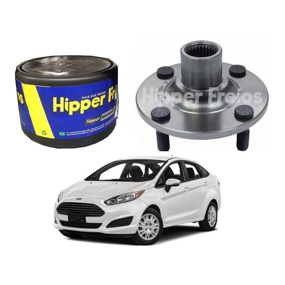 Imagem de Cubo Roda Dianteiro Hipper Fiesta Sedan 1.5 1.6 2014 A 2017