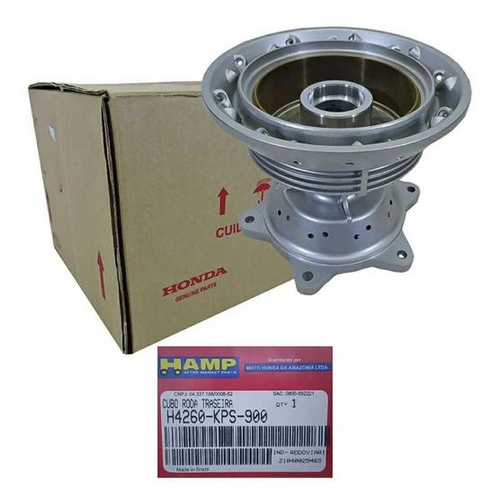 Imagem de Cubo roda traseira bros 125/150/160 original honda hamp