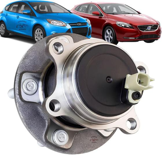 Imagem de Cubo Roda Traseira Ford Focus Volvo V40 2016 C/Abs