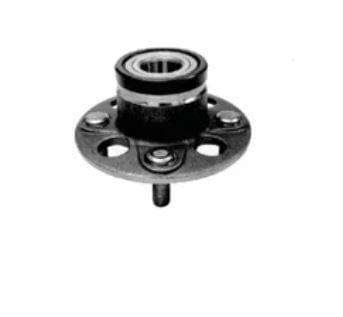 Imagem de Cubo Roda Traseiro 4 Furos Com Rolamento Com Abs Nkf8087 Nakata