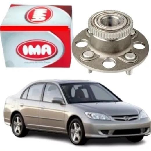 Imagem de Cubo Roda Traseiro Honda Civic 2001 A 2005 Com Rolamento 30m