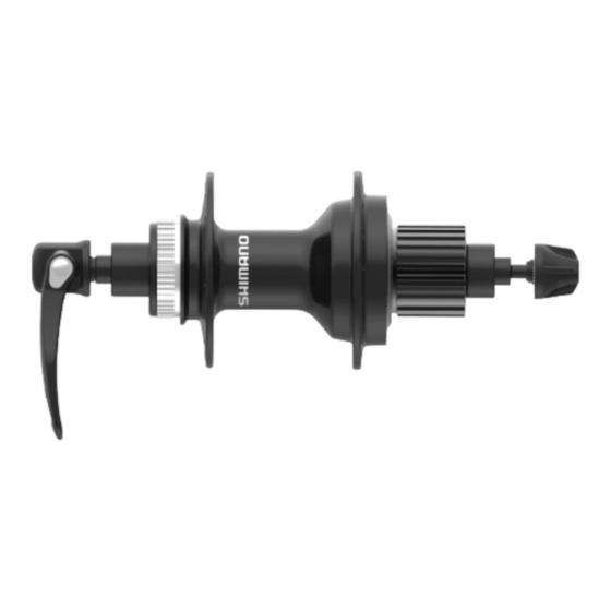 Imagem de CUBO TRASEIRO SHIMANO FH-MT401 MICRO SPLINE 32F 135MM 12v