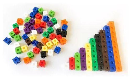 Imagem de Cubos De Encaixe (linked Cubes Ou Math Links) Mmp