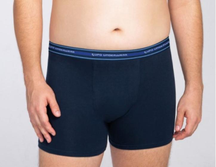 Imagem de Cueca Adulto Boxer Algodão Com Elástico Lupo Kit Com 6