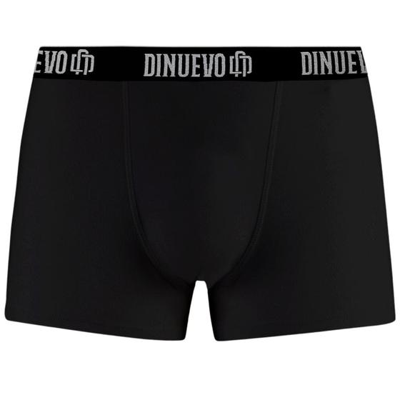 Imagem de Cueca Box Boxer Preta Em Algodão Macio Di Nuevo