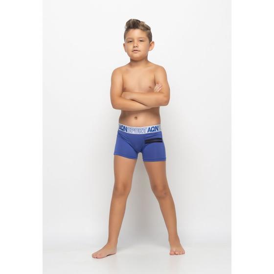 Imagem de Cueca Box Willian Infantil Azul