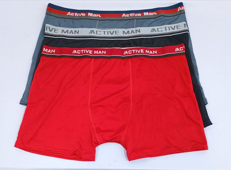 Imagem de Cueca boxer adulto plus size