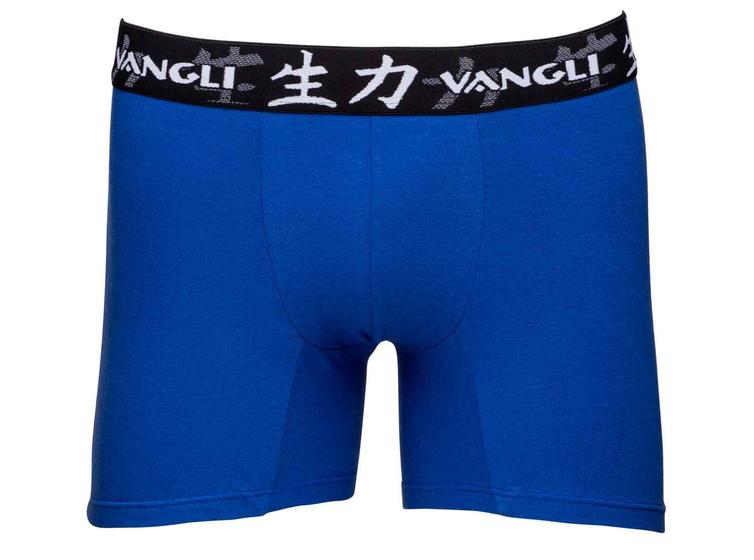 Imagem de Cueca Boxer Cotton com Pernas Mais Compridas Vangli - 370 Azul Royal
