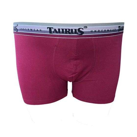 Imagem de Cueca Boxer Cotton Plus Size Elastico Personalizado Taurus