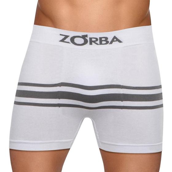 Imagem de Cueca Boxer em Algodão Zorba 843 Listrada Sem Costura