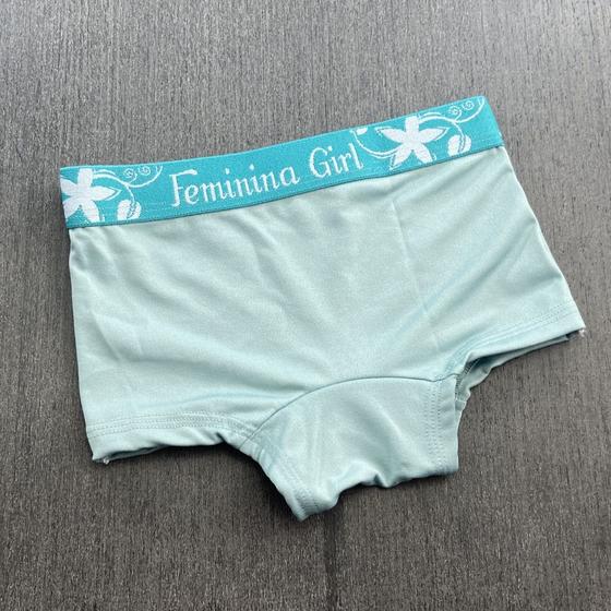 Imagem de Cueca Boxer Feminina Infantil