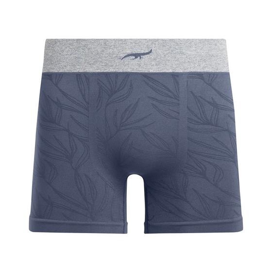 Imagem de Cueca Boxer Jacquard Sem Costura Azul