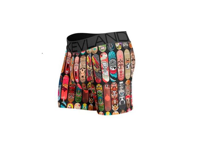 Imagem de Cueca Boxer Kevland Shapes Preto