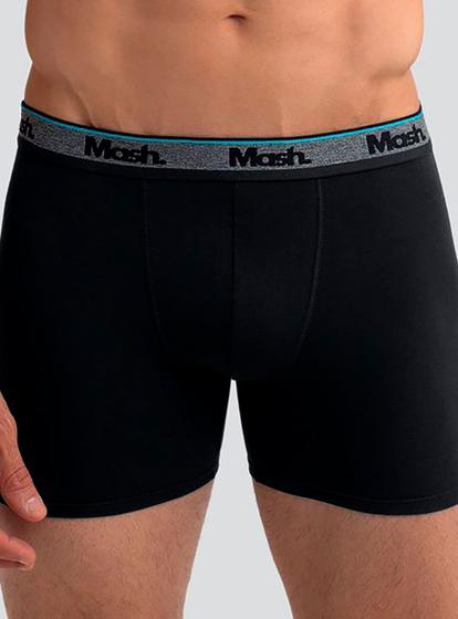 Imagem de Cueca Boxer Longa Cotton Mash 170.46 T. P/GG.