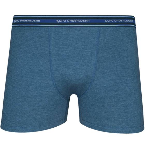 Imagem de Cueca Boxer Lupo 523-002 Cós Com Elástico Suave Algodão