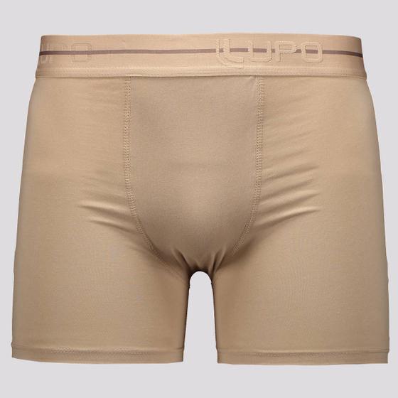 Imagem de Cueca Boxer Lupo Cotton Elastic Touch Bege