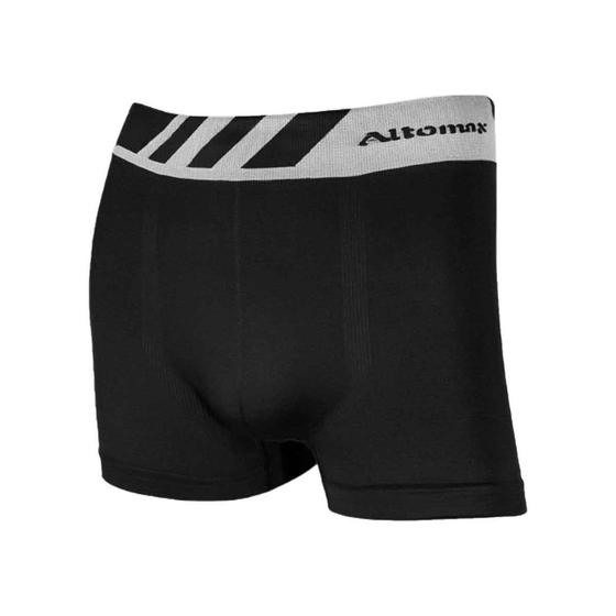 Imagem de Cueca Boxer Masculina Básica Microfibra Preta