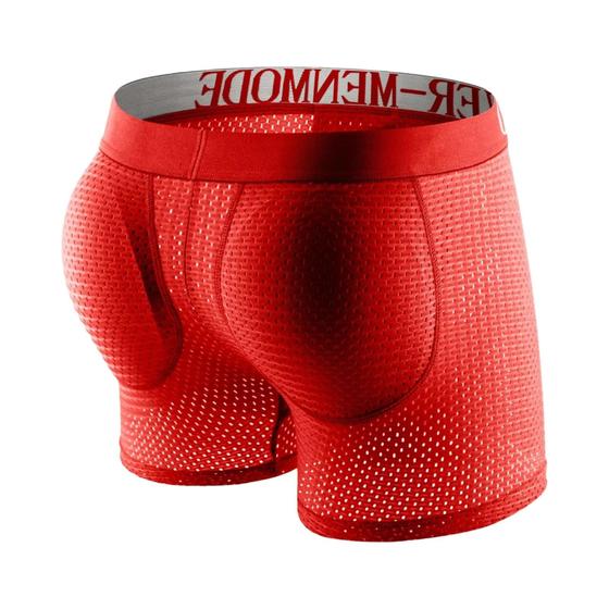 Imagem de Cueca Boxer Masculina com Almofada Push Up - Acolchoada e Sexy