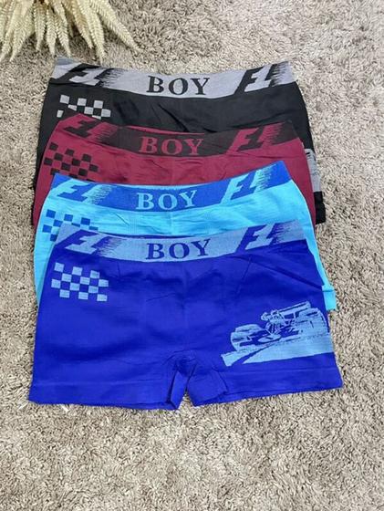 Imagem de Cueca Boxer Masculino 4 unidades