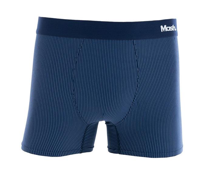 Imagem de Cueca Boxer Mash Microfibra Risca De Giz 045.00