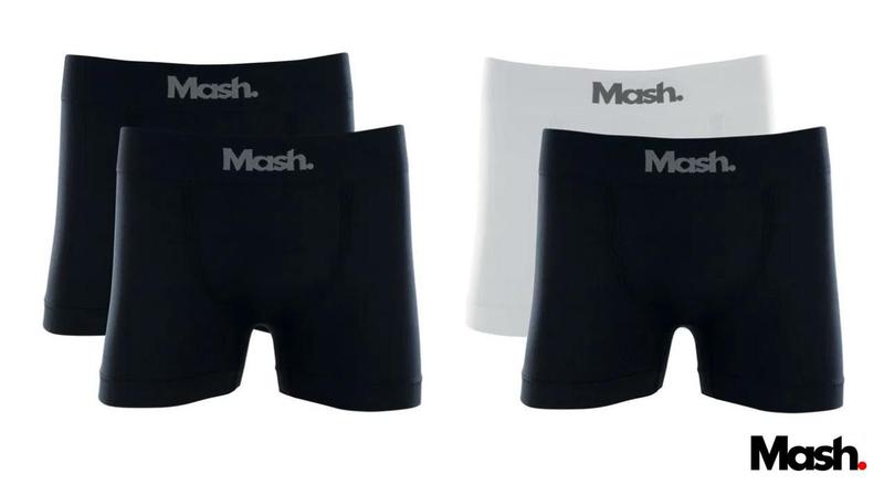 Imagem de Cueca Boxer Microfibra Sem Costura 711.01 Mash - Kit 4 Un