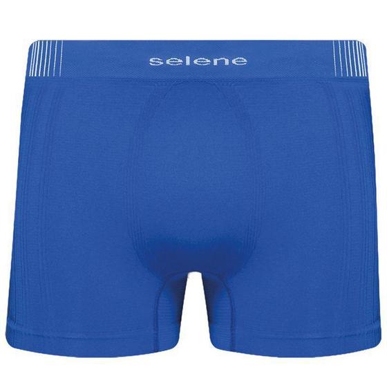 Imagem de Cueca Boxer Microfibra Sem Costura Selene Preta - 11070