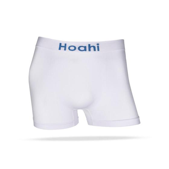 Imagem de Cueca Boxer Premium Lisa BRANCA Tamanho M Hoahi