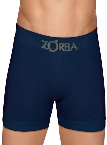 Imagem de Cueca Boxer Zorba 0781 Seamless Algodão T. P/GG