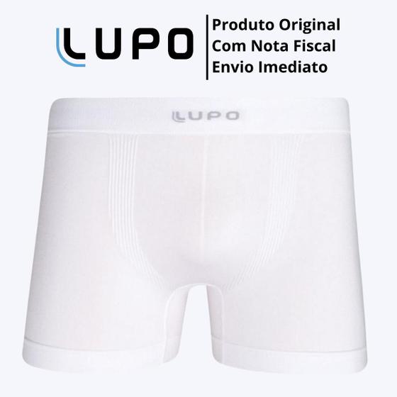 Imagem de Cueca Cuecas Lupo Box Boxer Masculinas Micromodal Microfibra Sem Costura Original 661