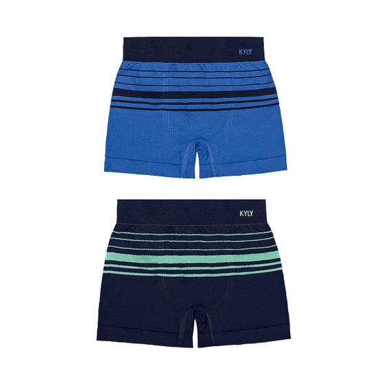 Cueca Infantil Kyly Em Algodão Kit Com 2 Unidades Macia Suave Confortável Menor preço em Cueca Infantil Kyly Em Algodão Kit Com 2 Unidades Macia Suave Confortável
