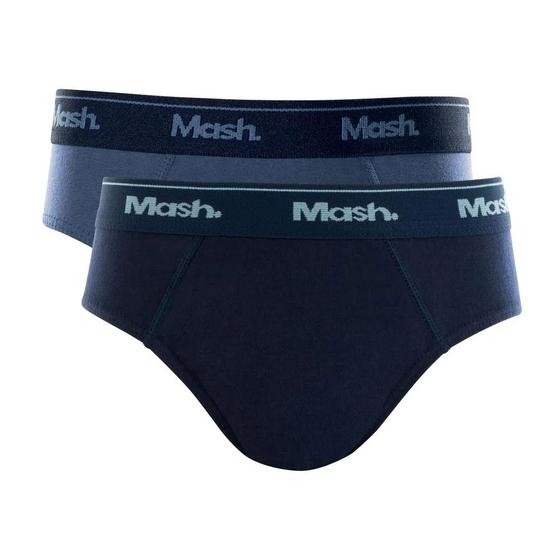 Imagem de Cueca Infantil Masculina Mash Slip kit com 2 Pares - 11304