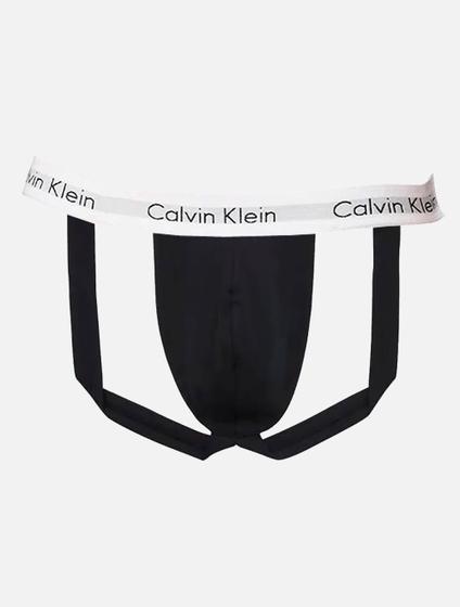 Imagem de Cueca Jockstrap Calvin Klein Microfibra Classic Preta 1UN