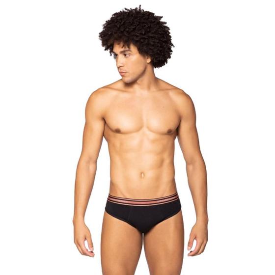 Imagem de Cueca kit2 peças lupo slip ref:0524 masculino