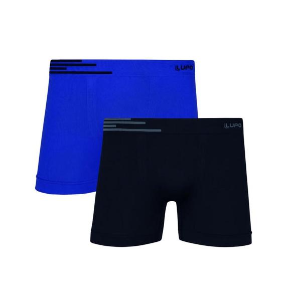 Imagem de Cueca Lupo Boxer Microfibra Sem Costura 436-088 C/2