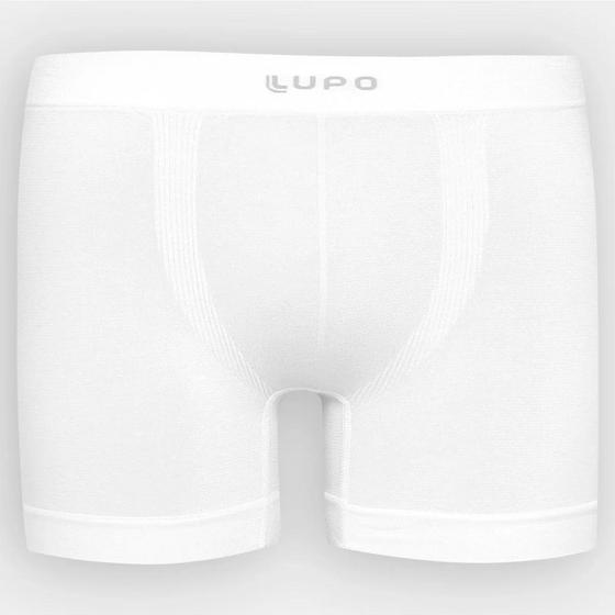 Imagem de Cueca Lupo Boxer Micromodal Sem costura - Branca