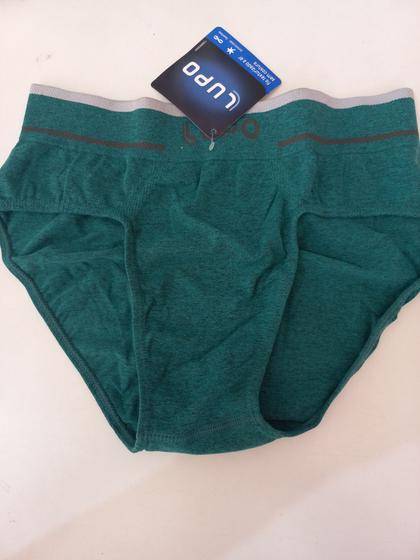 Cueca lupo masculina azul slip verde tipo Menor preço em Cueca lupo masculina azul slip verde tipo