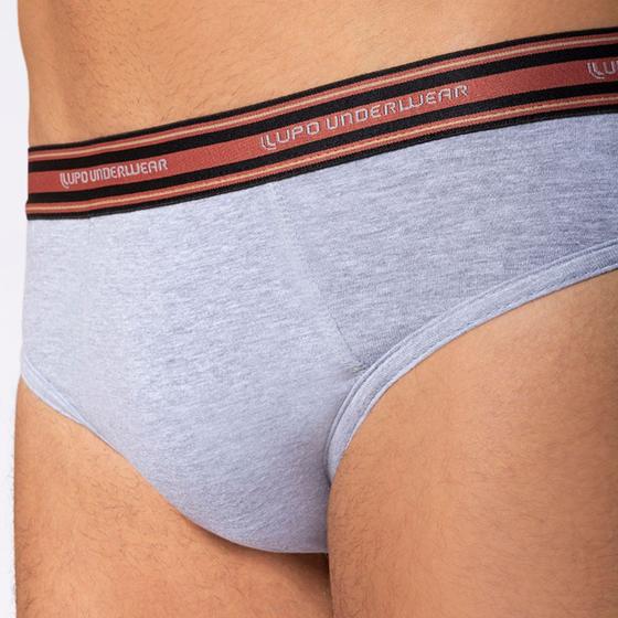 Imagem de Cueca Lupo Slip Algodão com Elastano 524-089 C/3