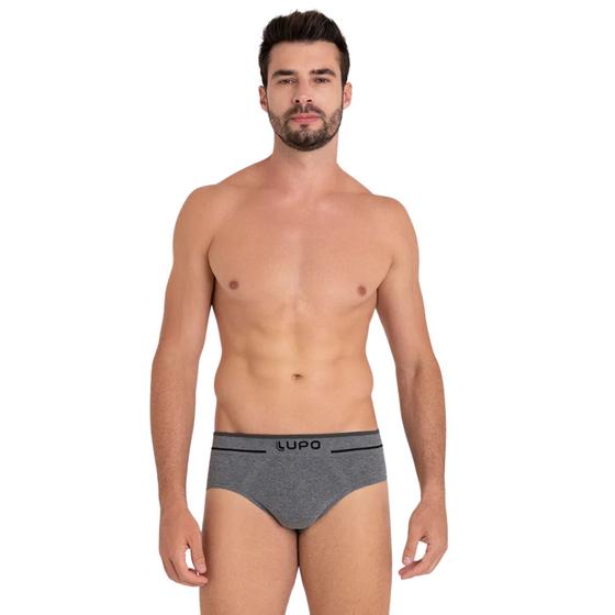 Imagem de Cueca masculina slip sem costura Lupo