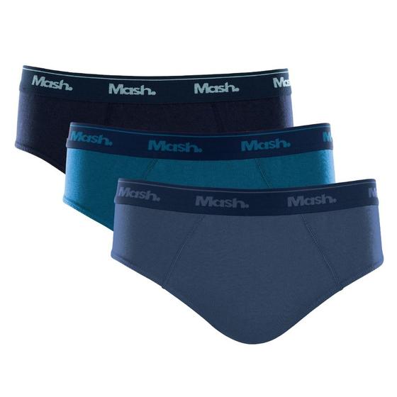 Imagem de Cueca Mash Slip em Algodão 010.04 C/3