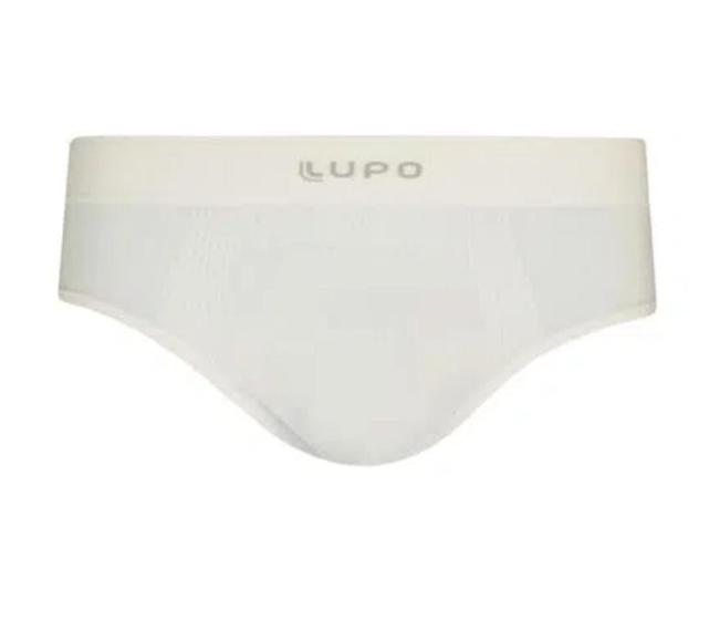 Imagem de Cueca Modelo Slip em Micromodal Sem Costura Lupo Cor Branco Tam P