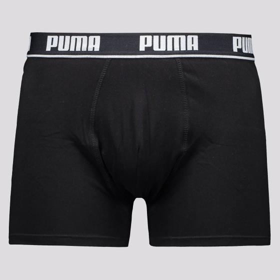 Imagem de Cueca Puma Boxer Algodão Preta