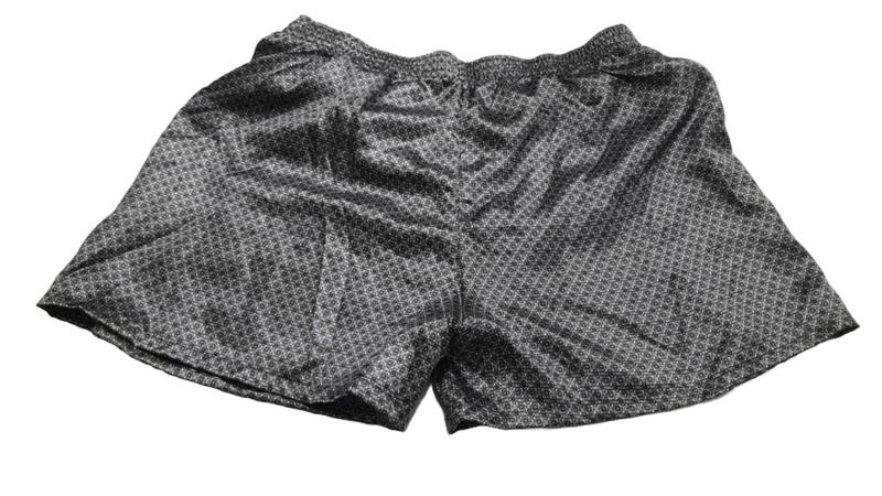 Imagem de Cueca Samba Cancao Seda Estampada Elastico Pijama Roupa de Dormir